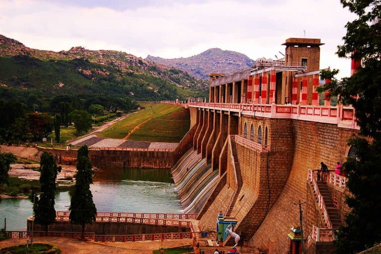 list of dams in india with river and state